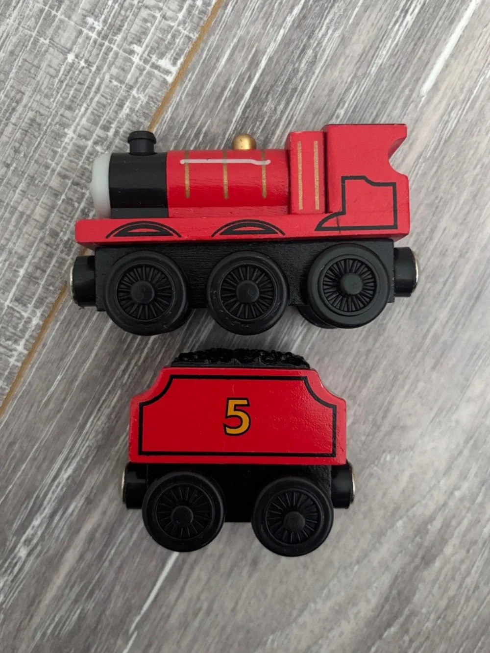 Wooden James and Tender - Thomas & Friends